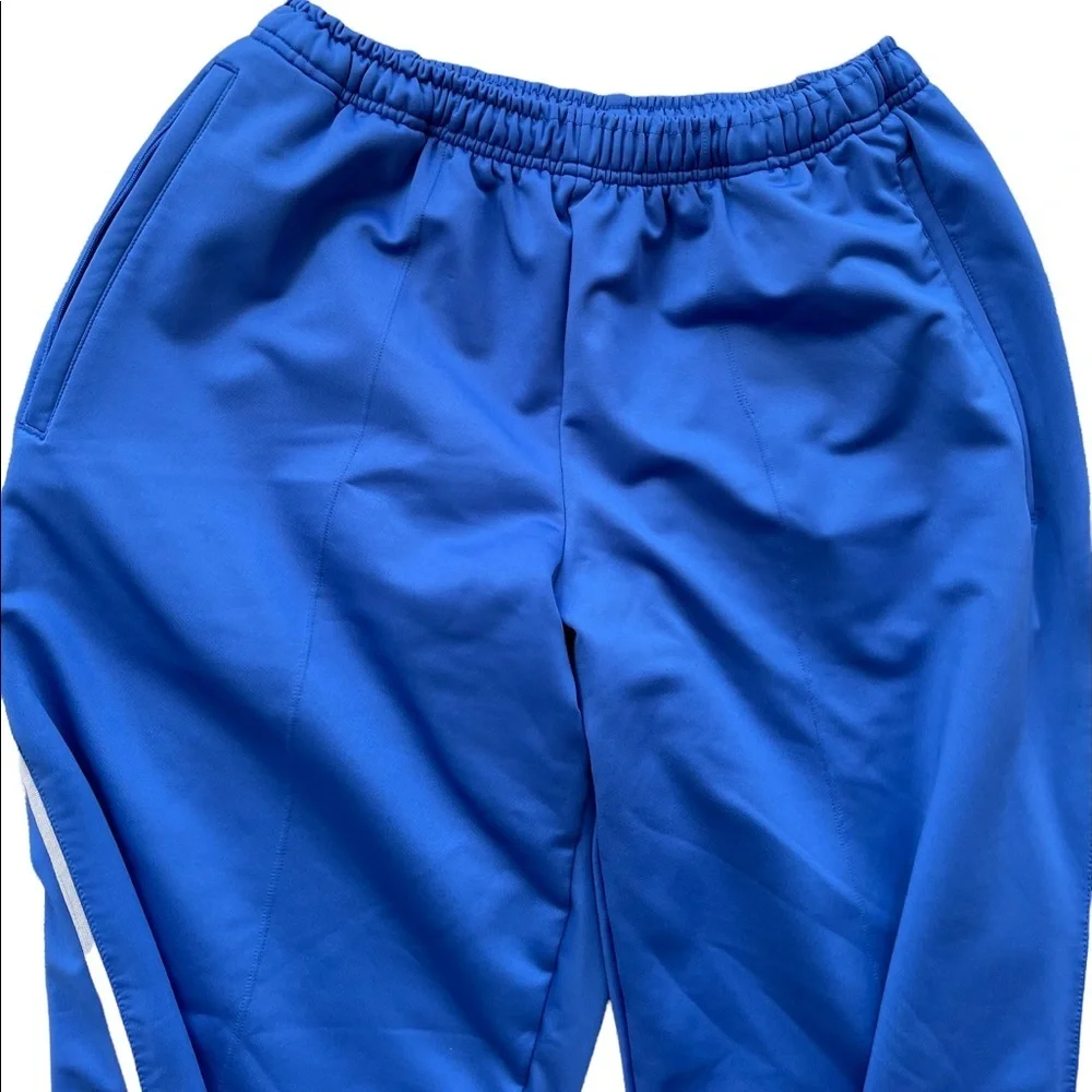 Nike Blue Track Sweatpants Side-zipper Size:‎ L